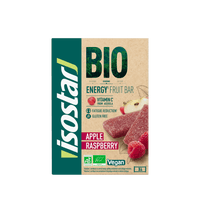 ISOSTAR Bio energy fruit bar apple raspberry
