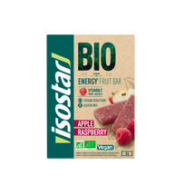ISOSTAR Bio energy fruit bar apple raspberry