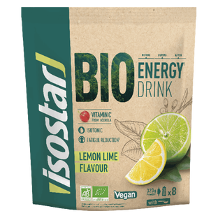 ISOSTAR Bio energy drink lemon/lime 320g