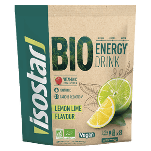 ISOSTAR Bio energy drink lemon/lime 320g