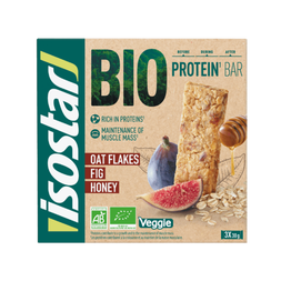 ISOSTAR Bio protein bar oat flakes, fig & honey