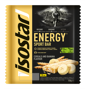 ISOSTAR Energy Sport Bars Cereals & Banana