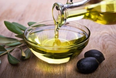 bol d'huile d'olive